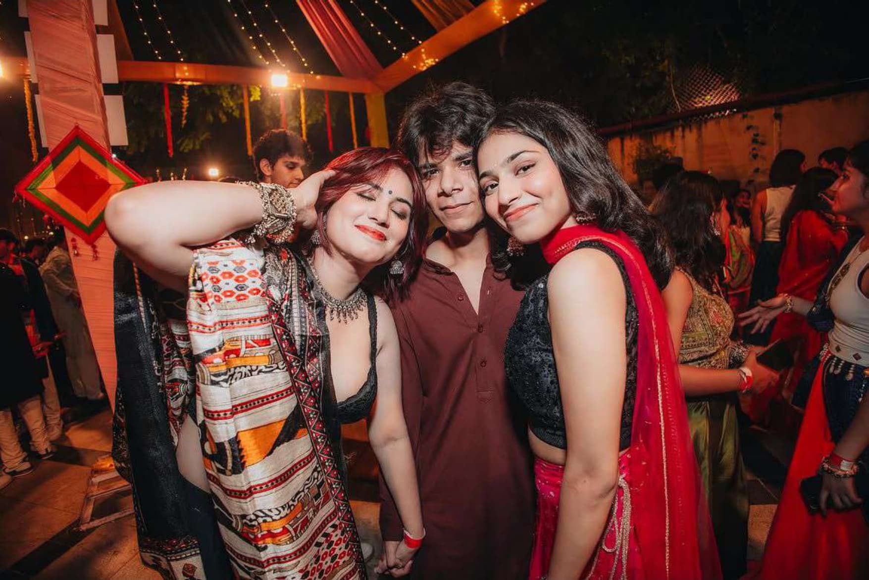 Last Year's Dandiya Night — Friends & Family Moments